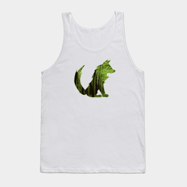 Fox Tank Top by scdesigns